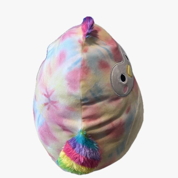 Squishmallows Kellytoy "Carmella" Tie Dye Toucan Squishdate 11/8/2021 13" Tall - Picture 4 of 12